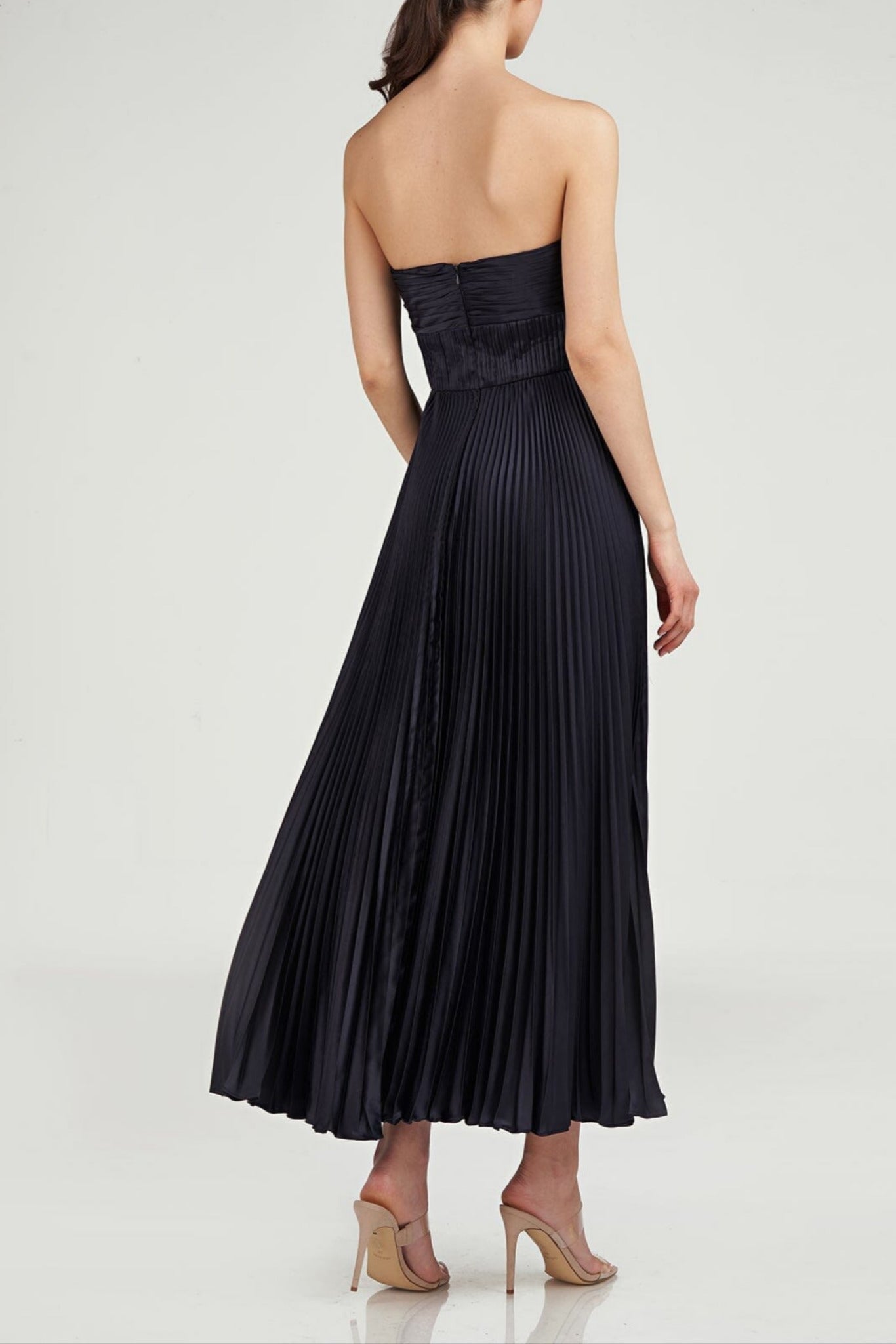 Belle Dress Navy AMUR