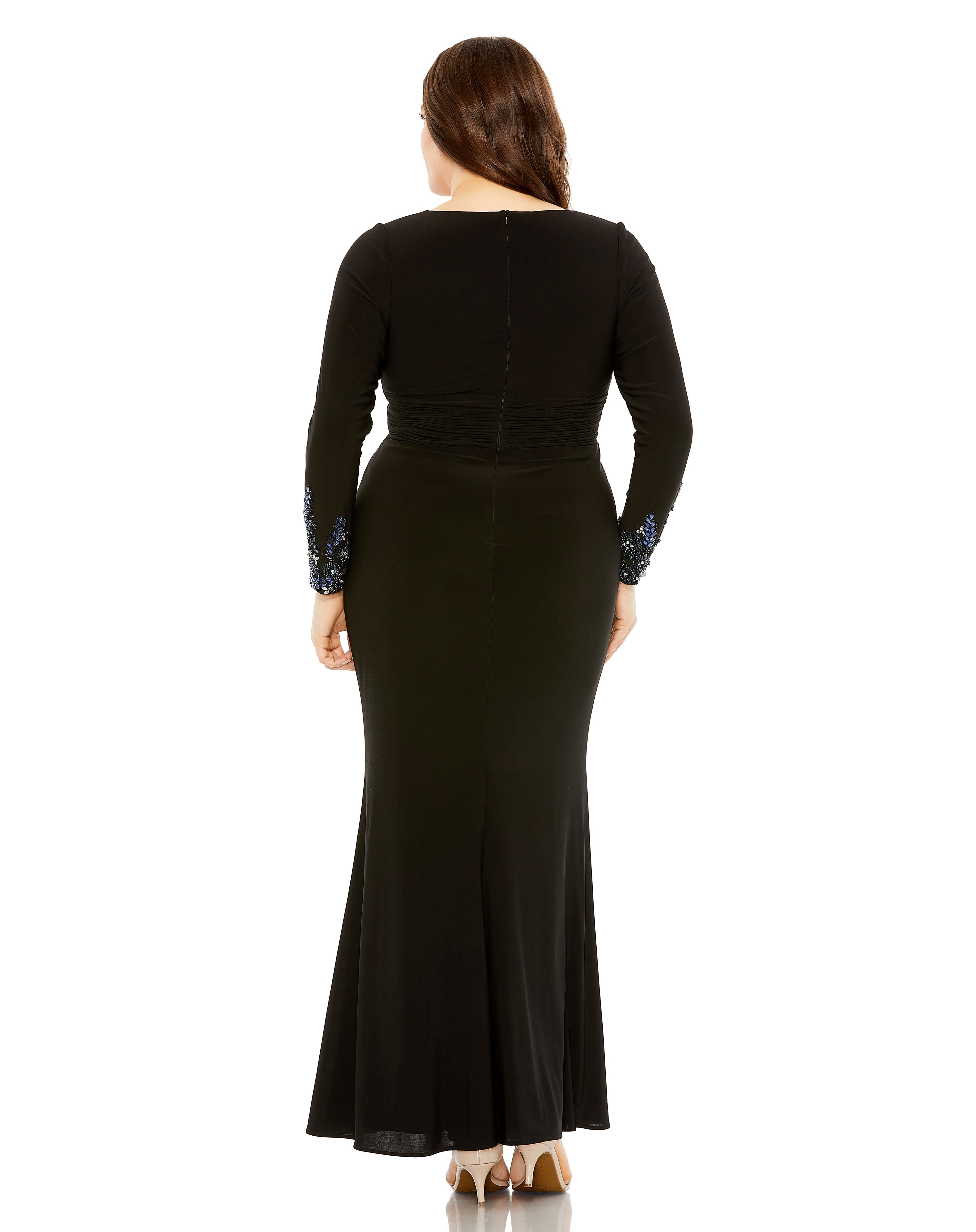 LONG SLEEVE BLACK DRESS