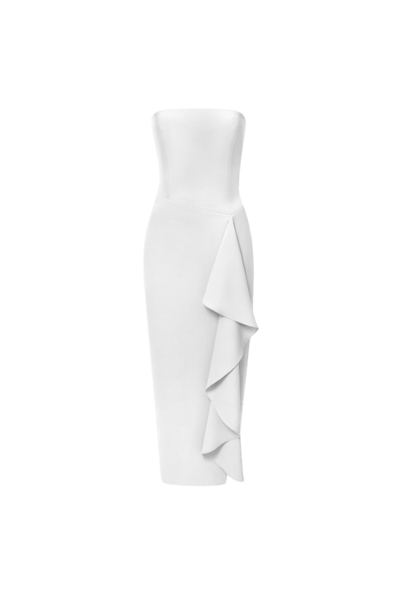 CREPE MIDI DRESS Rasario
