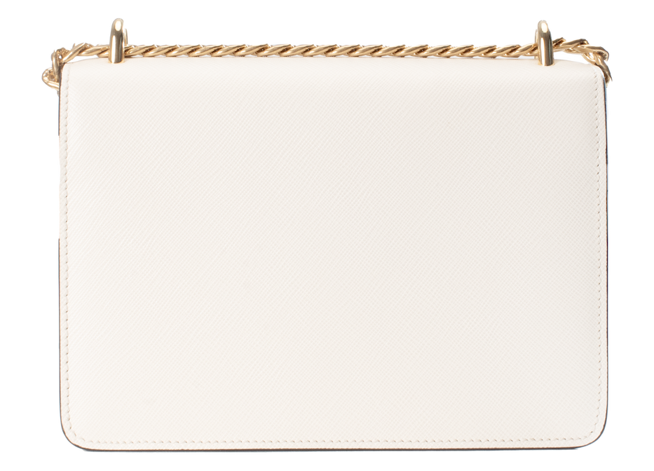 Schultertasche aus Saffiano-Leder
