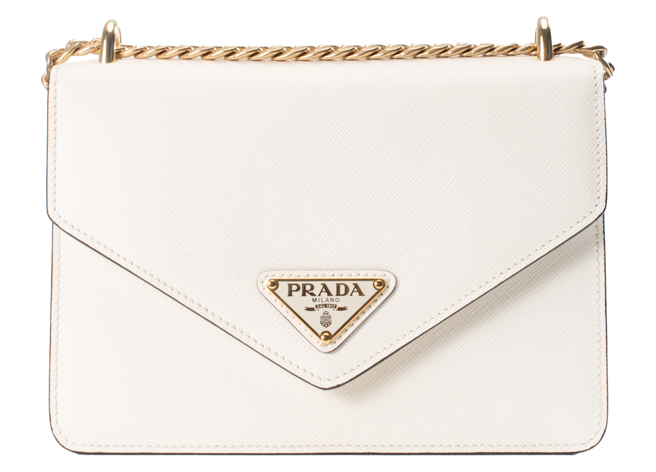 Schultertasche aus Saffiano-Leder
