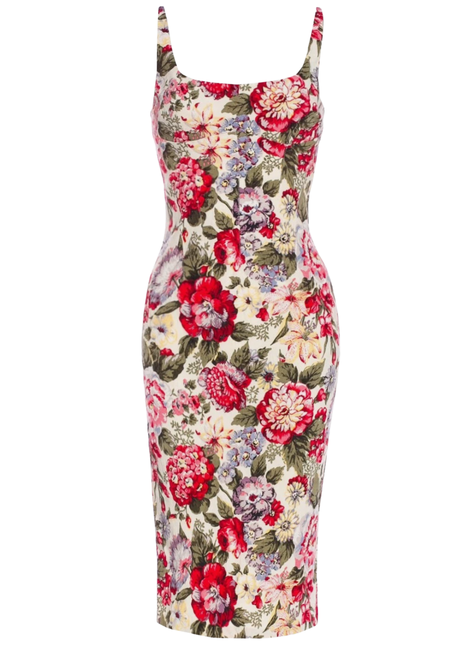 Vintage Kleid mit floralem Print