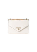 Schultertasche aus Saffiano-Leder