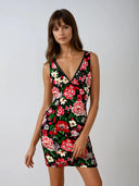 Vintage Kleid mit floraler Eleganz