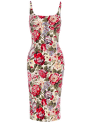 Vintage Kleid mit floralem Print