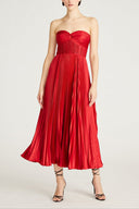 Belle Dress Red