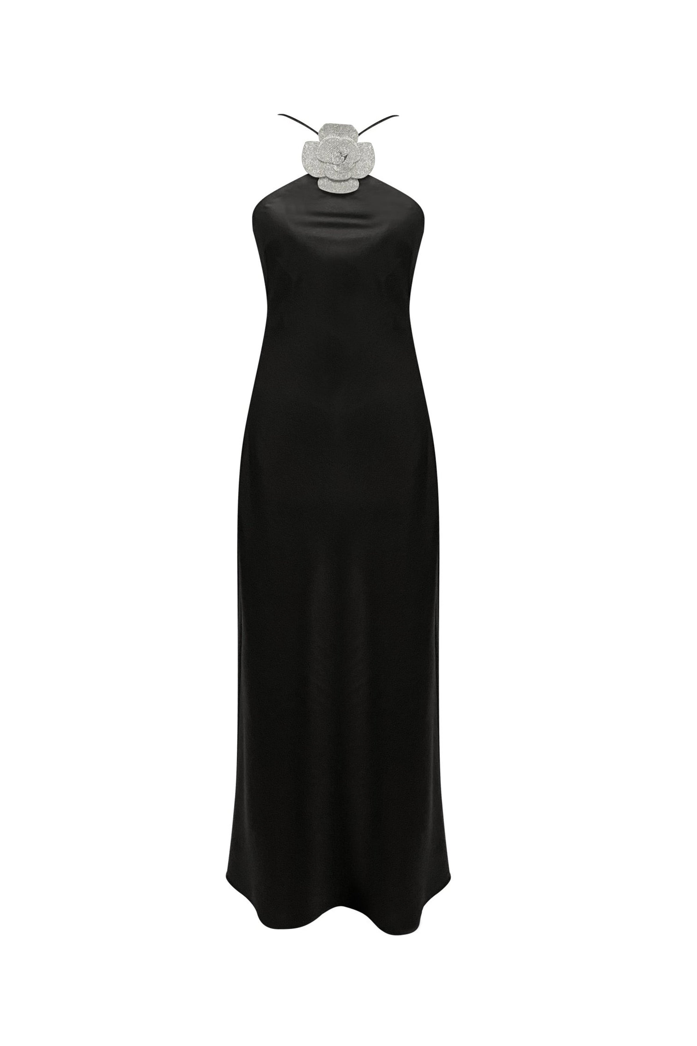 WITSY ROSE DRESS - BLACK